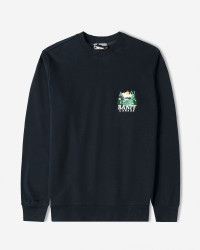 پلیور دورس یقه گرد مردانه سرمه ای 24457285