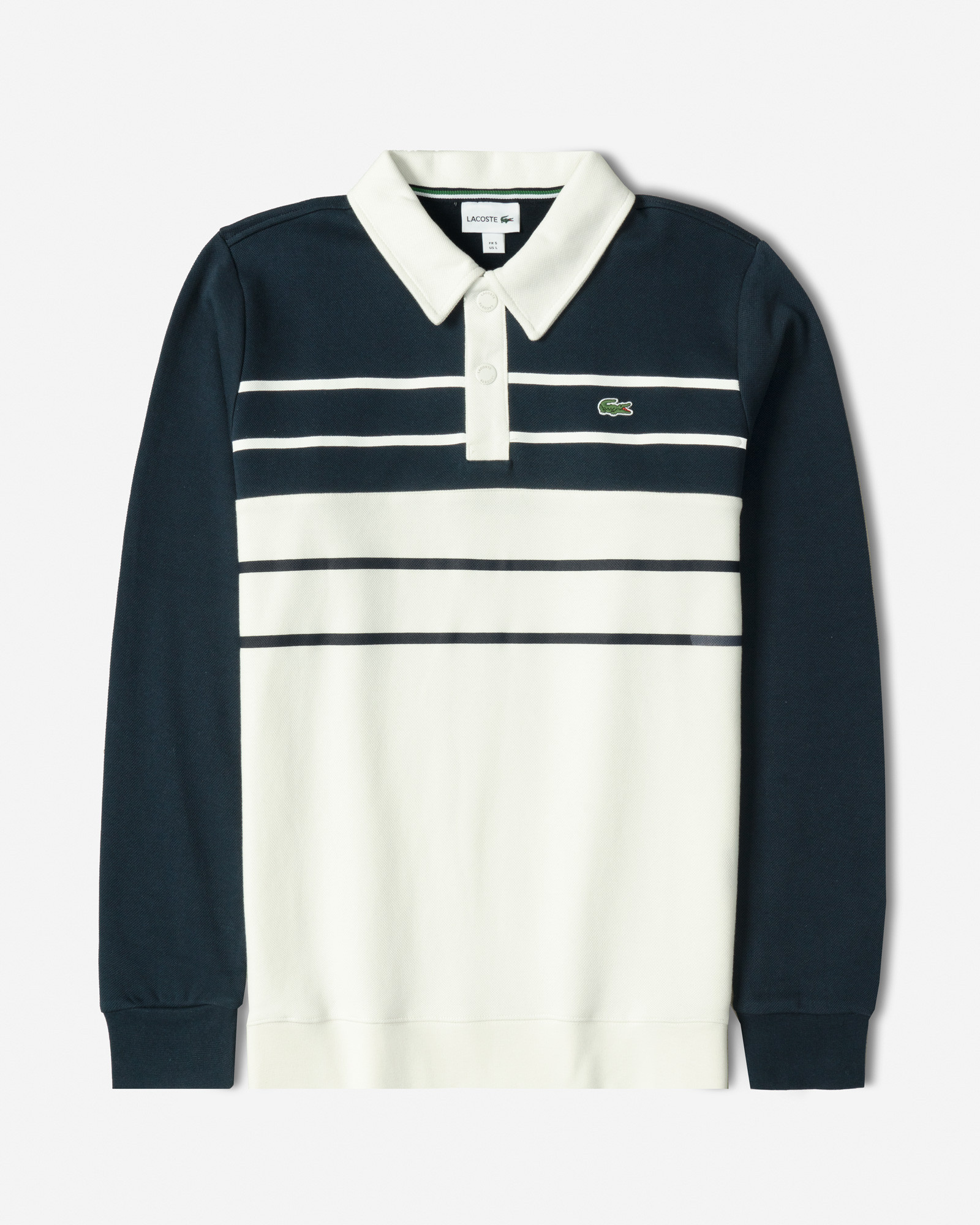 خرید و قیمت پولوشرت آستین بلند طرح دار مردانه سرمه ای 84486122