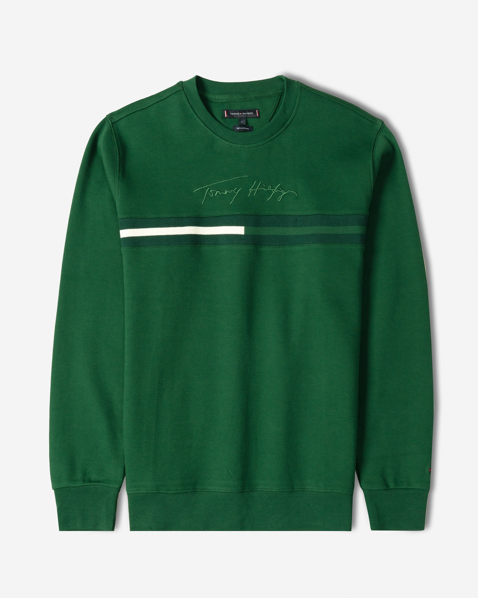 خرید و قیمت پلیور بافت یقه گرد طرح دار مردانه سبز 84458146