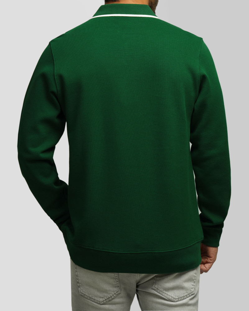 خرید و قیمت پولوشرت آستین بلند مردانه سبز 84486120