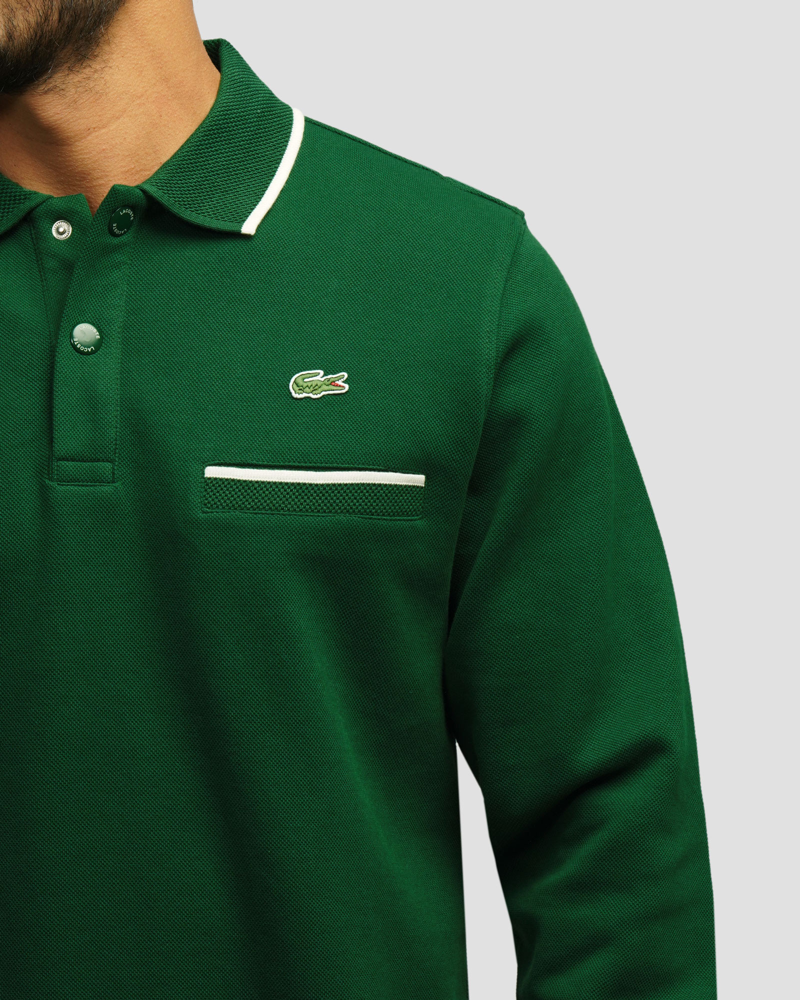 خرید و قیمت پولوشرت آستین بلند مردانه سبز 84486120