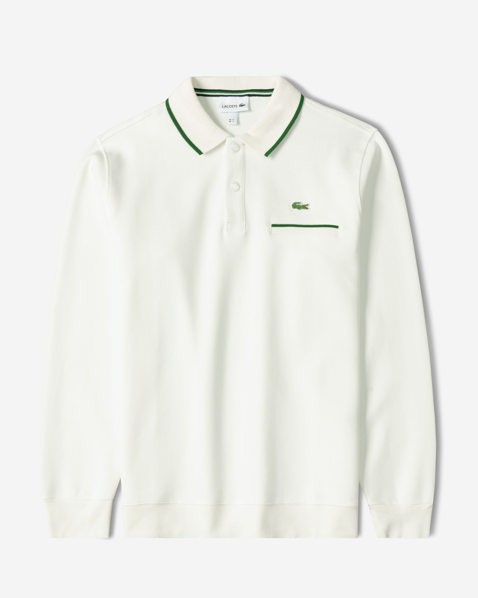 خرید و قیمت پولوشرت آستین بلند مردانه سفید 84486120