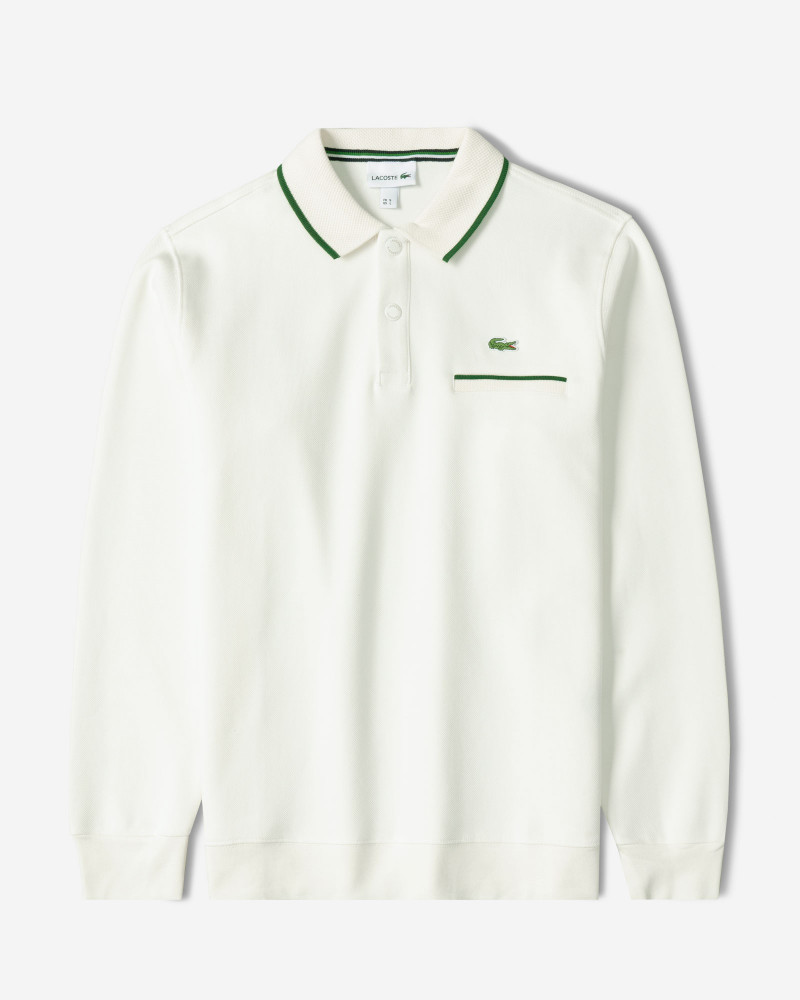 خرید و قیمت پولوشرت آستین بلند مردانه سفید 84486120