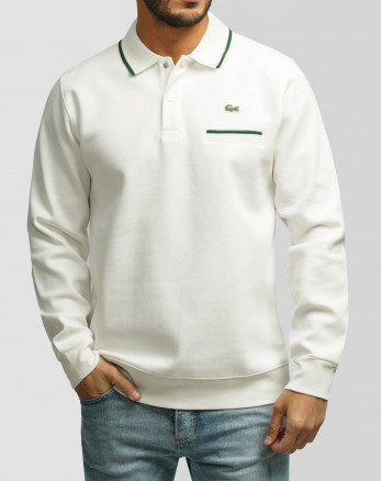 خرید و قیمت پولوشرت آستین بلند مردانه سفید 84486120