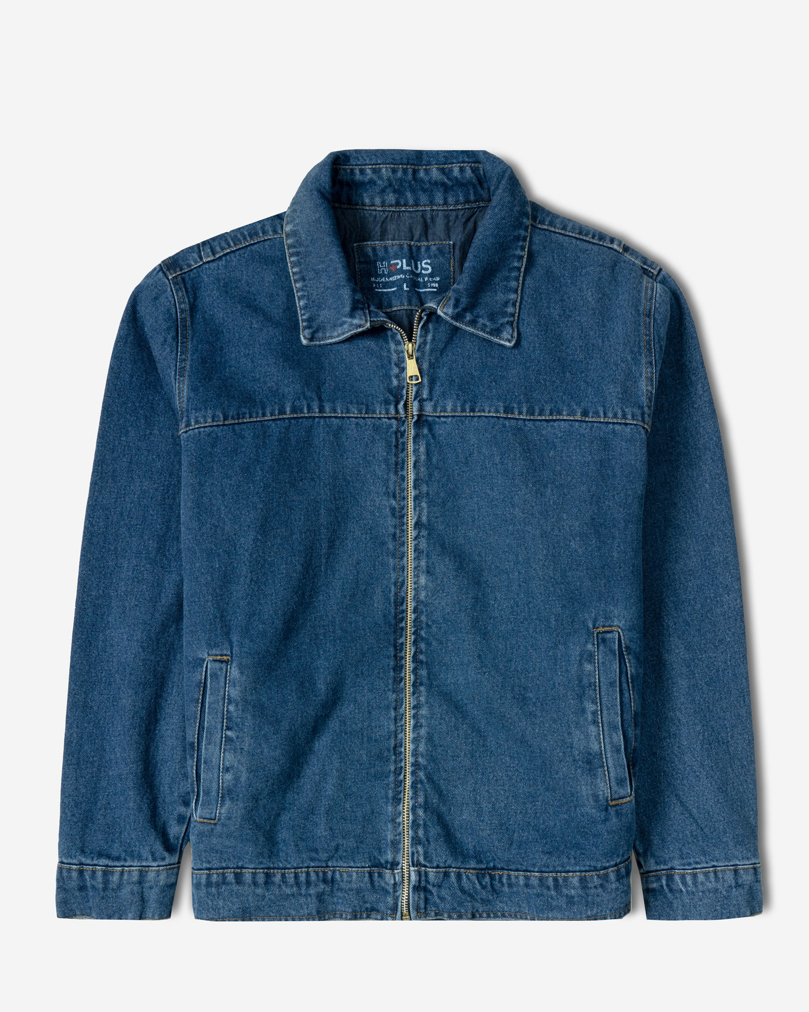 خرید و قیمت کاپشن جین آبی 24478108