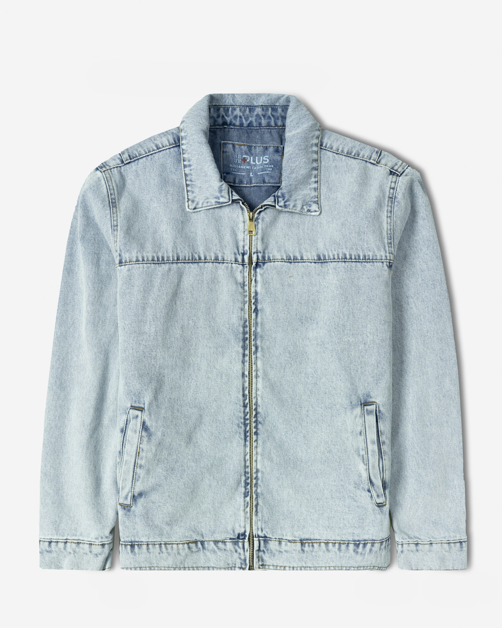 خرید و قیمت کاپشن جین آبی روشن 24478108