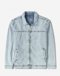 خرید و قیمت کاپشن جین آبی روشن 24478108