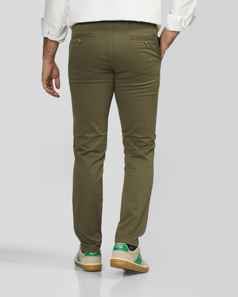 پلیور دورس یقه گرد مردانه سبز 24457285