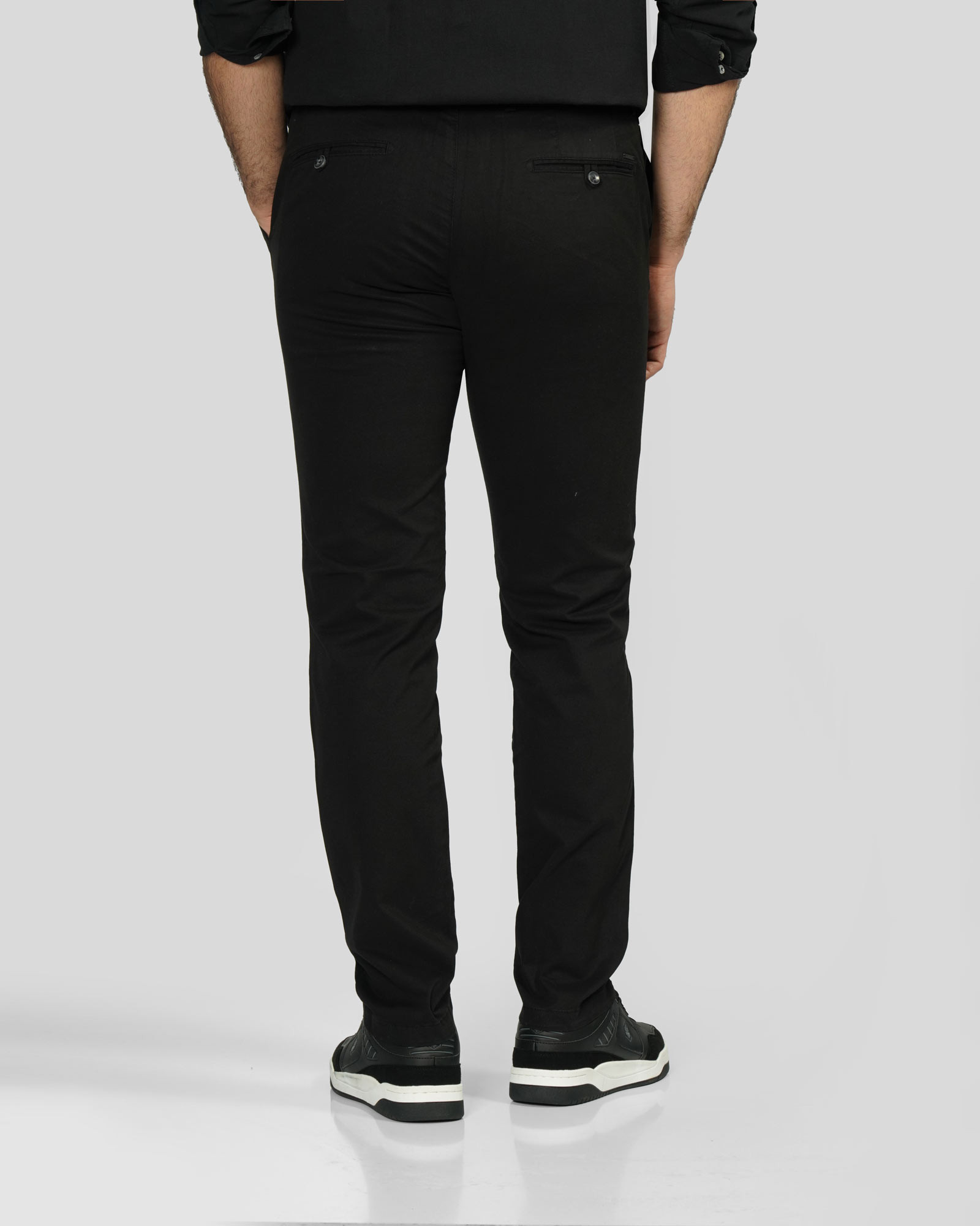 پلیور دورس یقه گرد مردانه مشکی 24457285