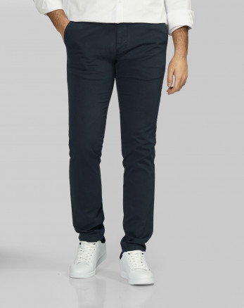 پلیور دورس یقه گرد مردانه سرمه ای 24457285