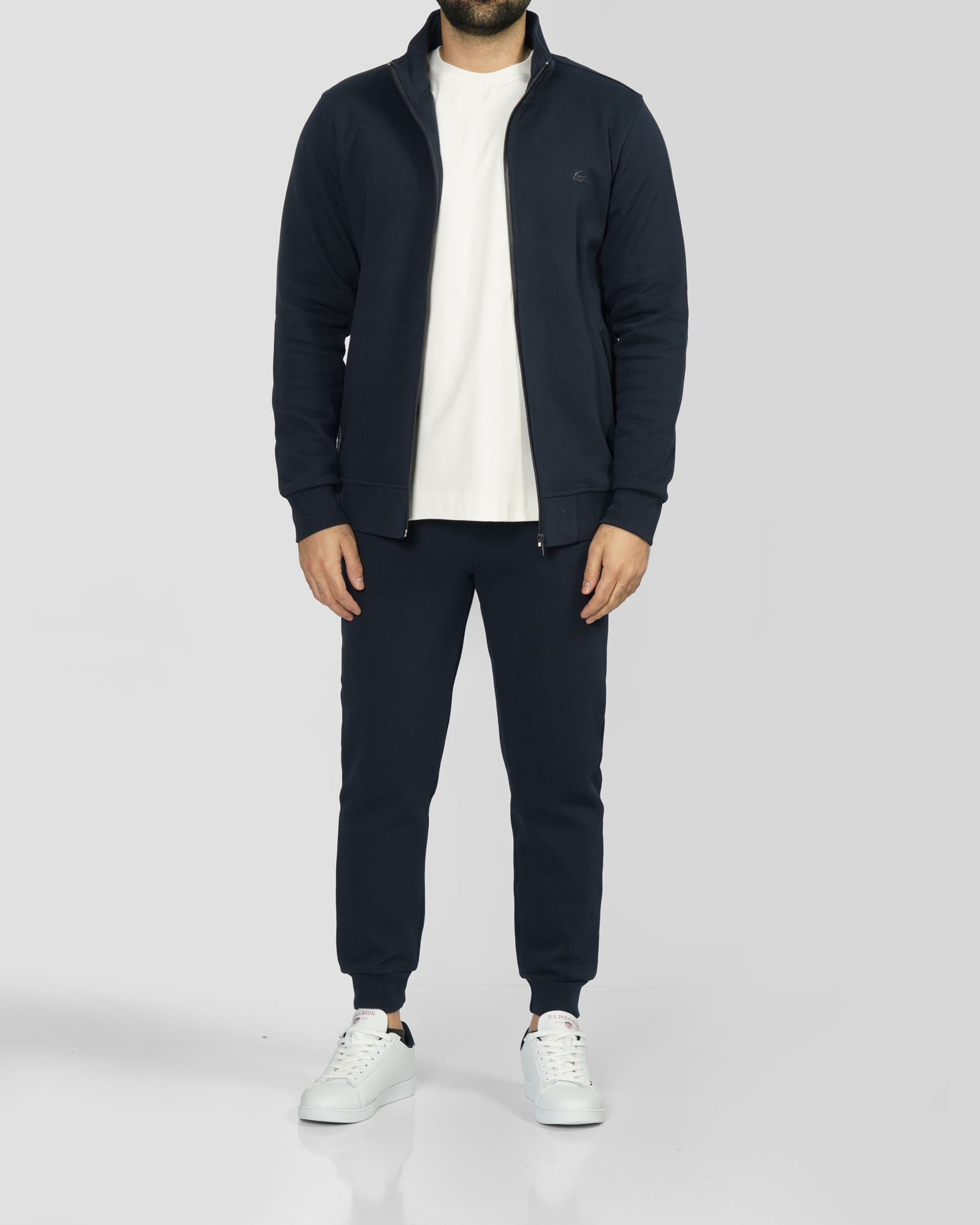 ست سویشرت و شلوار مردانه سرمه ای 84492129