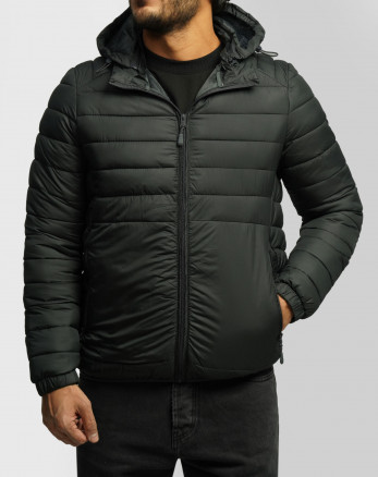 کاپشن مردانه کلاه دار 16402