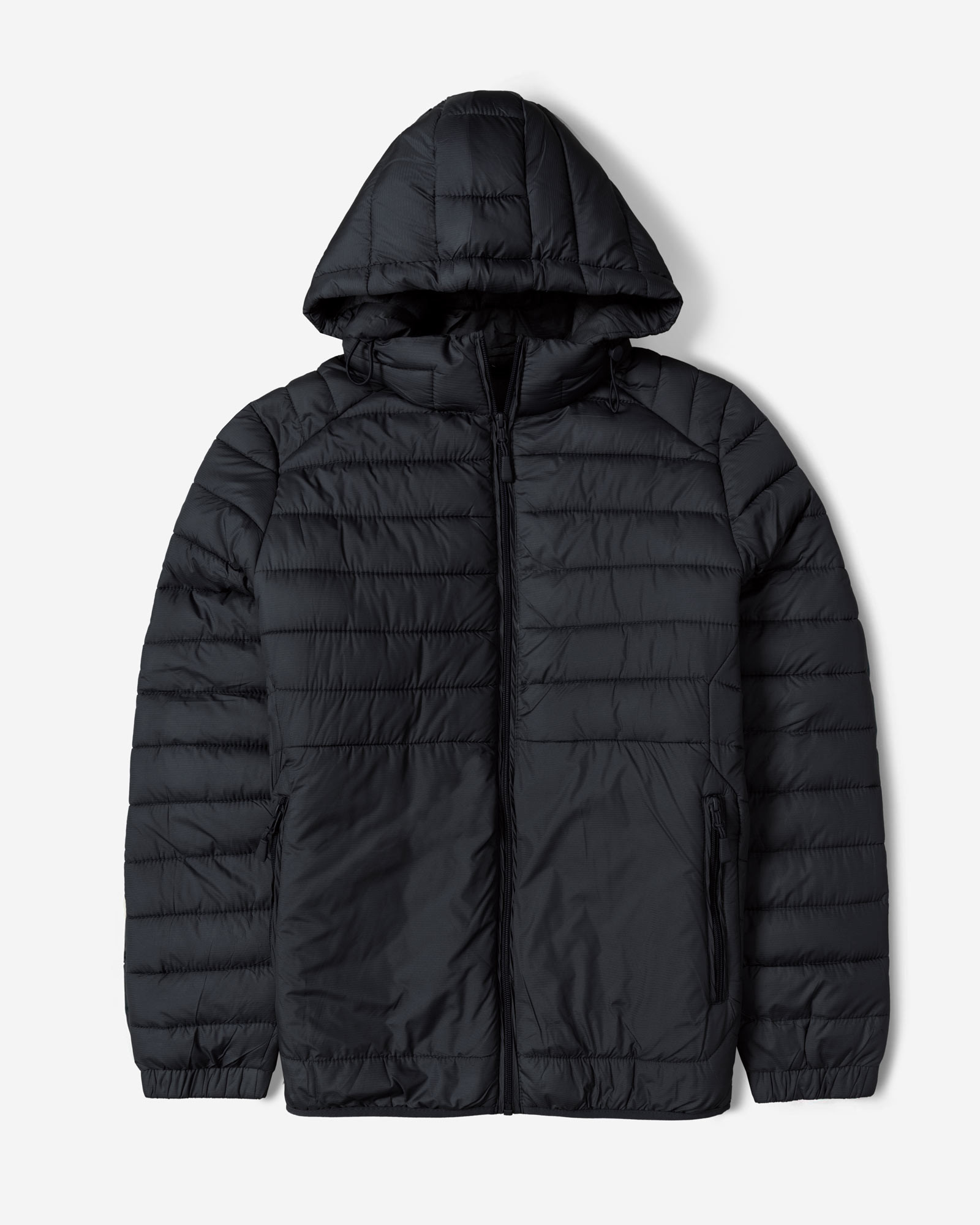 کاپشن مردانه کلاه دار سرمه ای 24416402