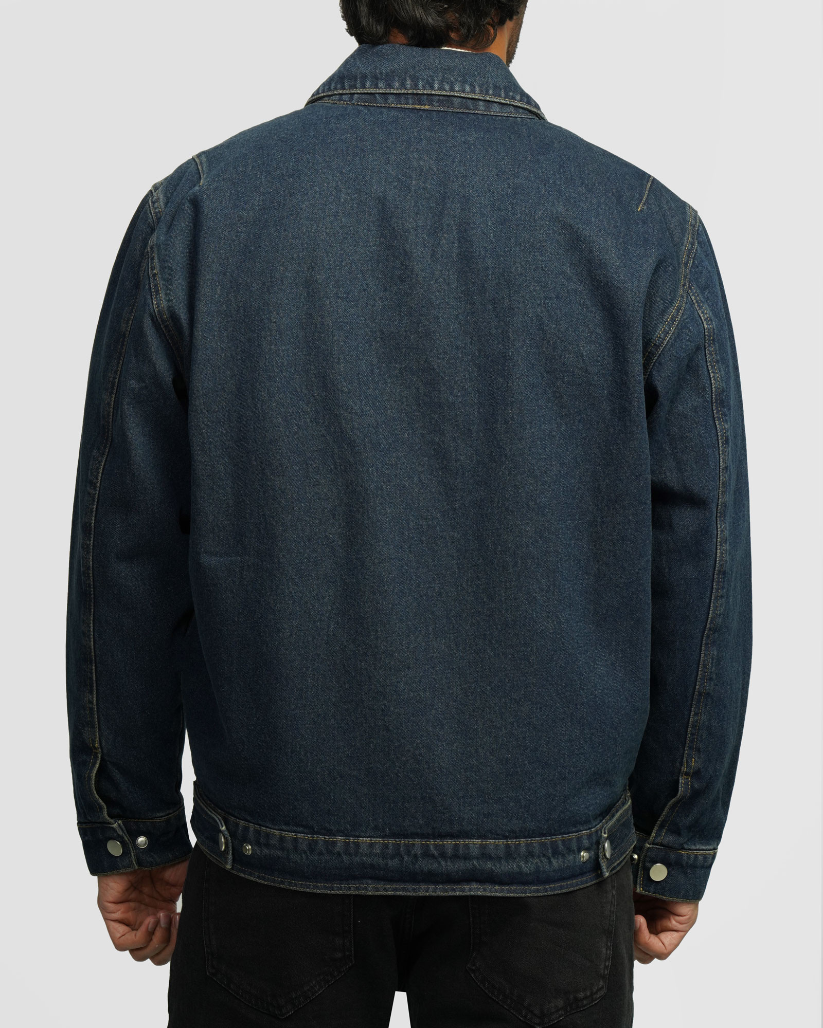 خرید و قیمت کاپشن جین سرمه ای 24478108