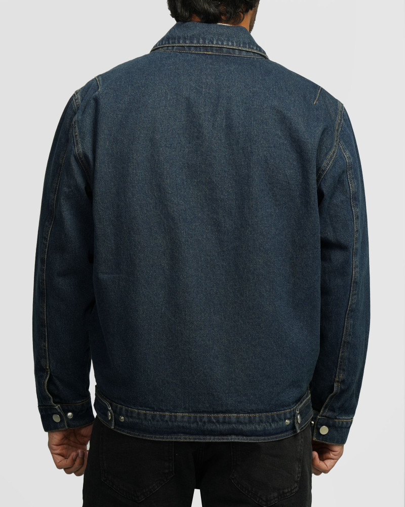 خرید و قیمت کاپشن جین سرمه ای 24478108