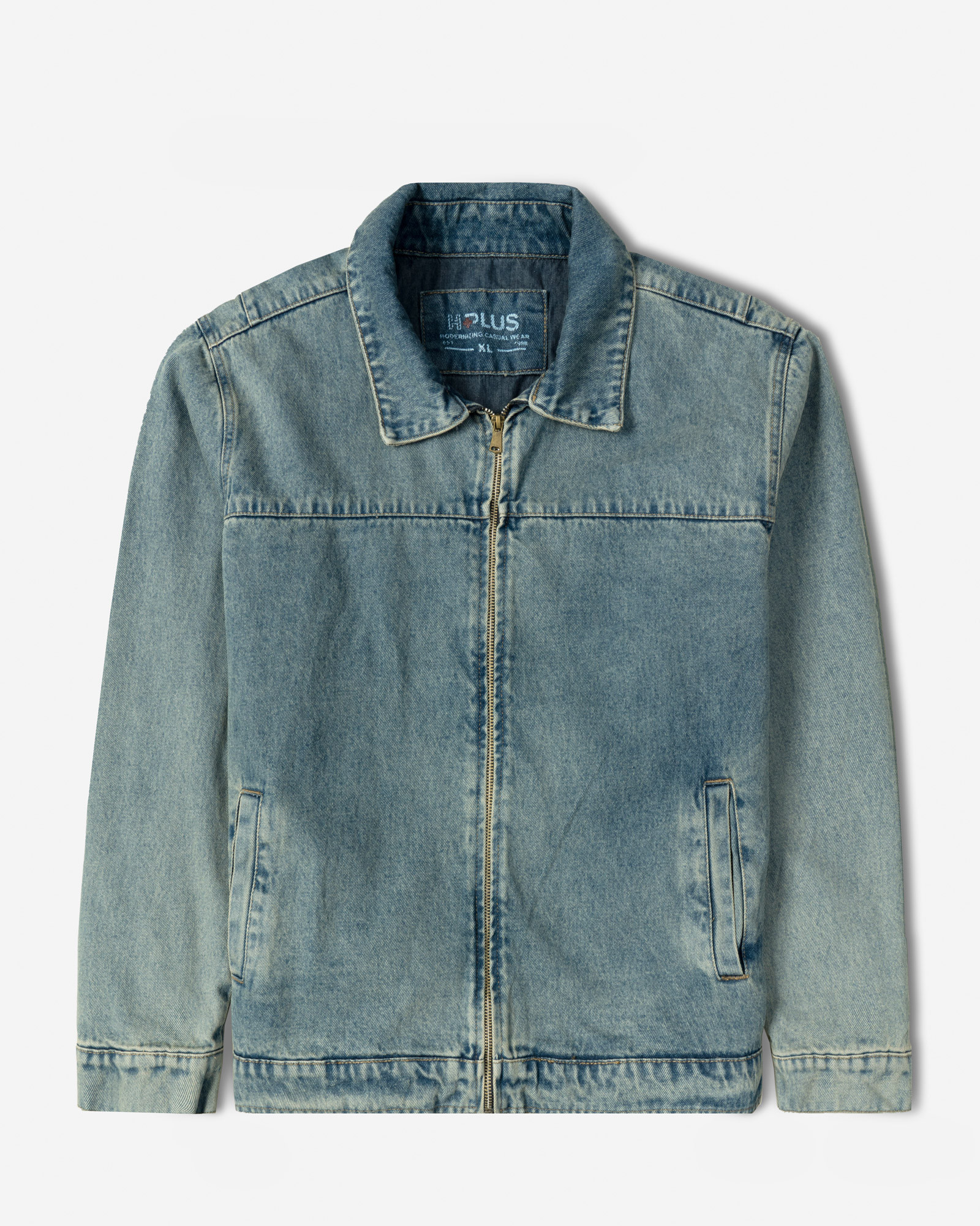 خرید و قیمت کاپشن جین آبی روشن 24478108