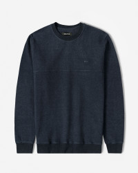 پلیور سلانیک مردانه یقه گرد سرمه ای 24456160