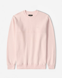 پلیور سلانیک مردانه یقه گرد صورتی 24456160