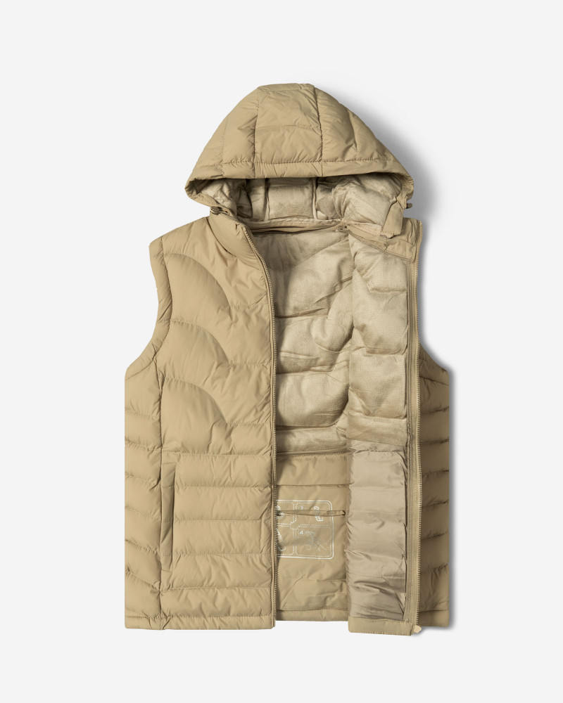 خرید و قیمت پافر مردانه کلاه دار کرم 23353156