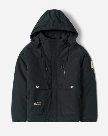 خرید و قیمت کاپشن مردانه کلاه دار سرمه ای 24416406