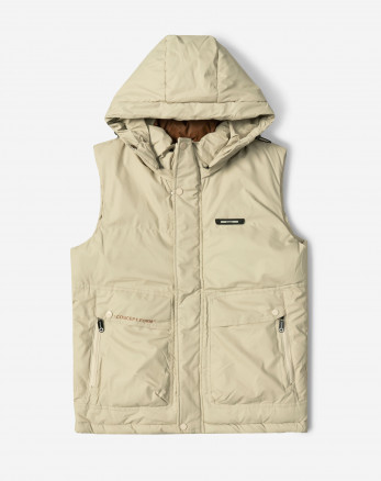 پافر مردانه کلاه دار کرم 24453187