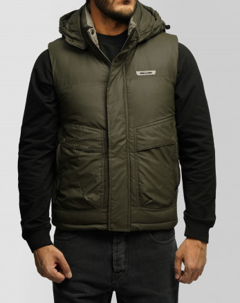 پافر مردانه کلاه دار سبز 24453187