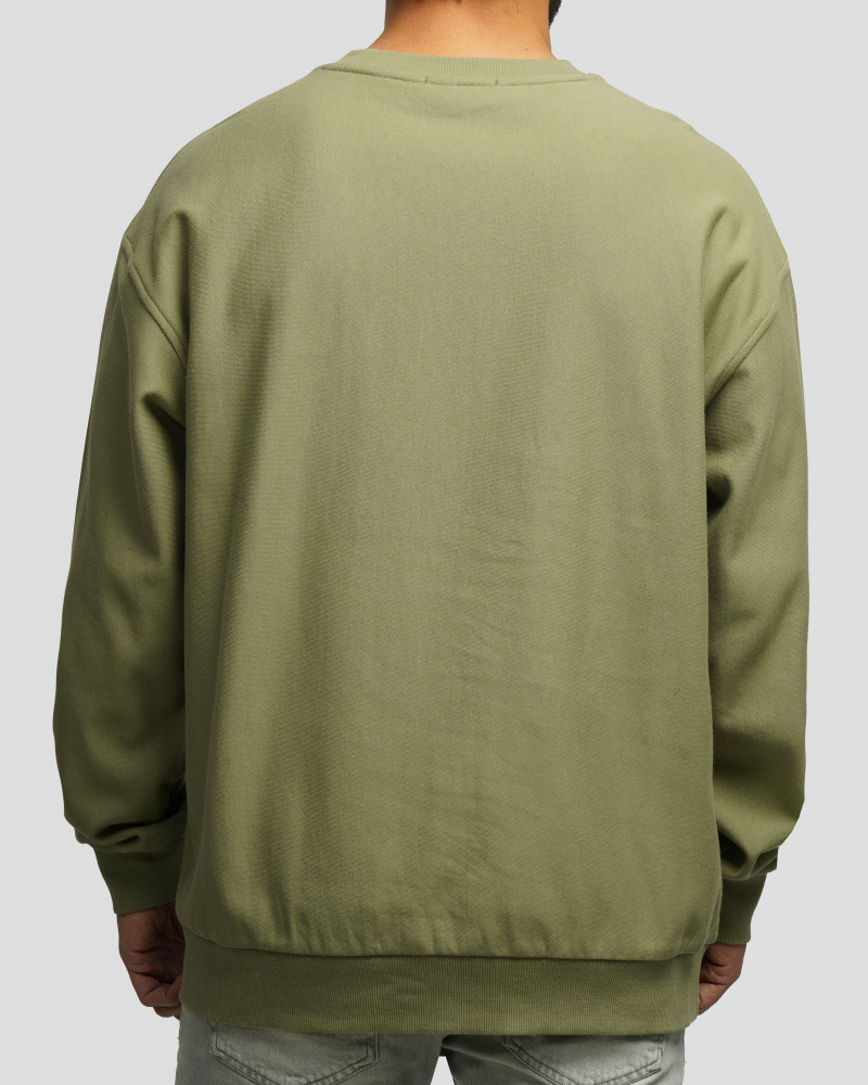 خرید و قیمت پلیور دورس یقه گرد مردانه سبز 24457286