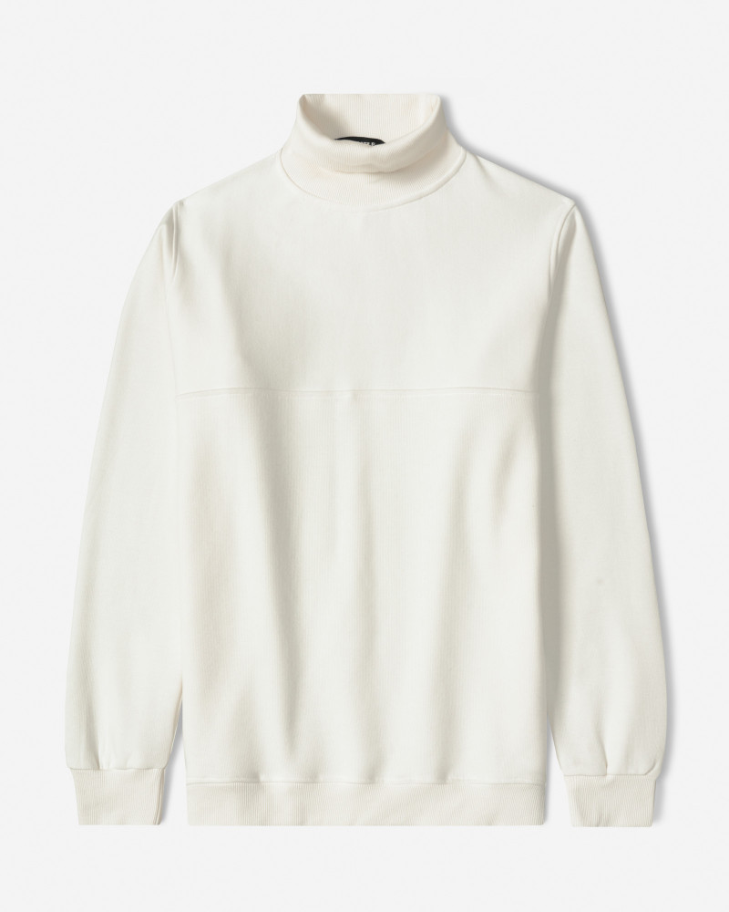 خرید و قیمت پلیور یقه اسکی مردانه سفید 24479119