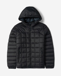 خرید و قیمت کاپشن مردانه کلاه دار سرمه ای 24416404