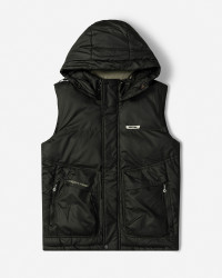 خرید و قیمت پافر مردانه کلاه دار مشکی 24453187