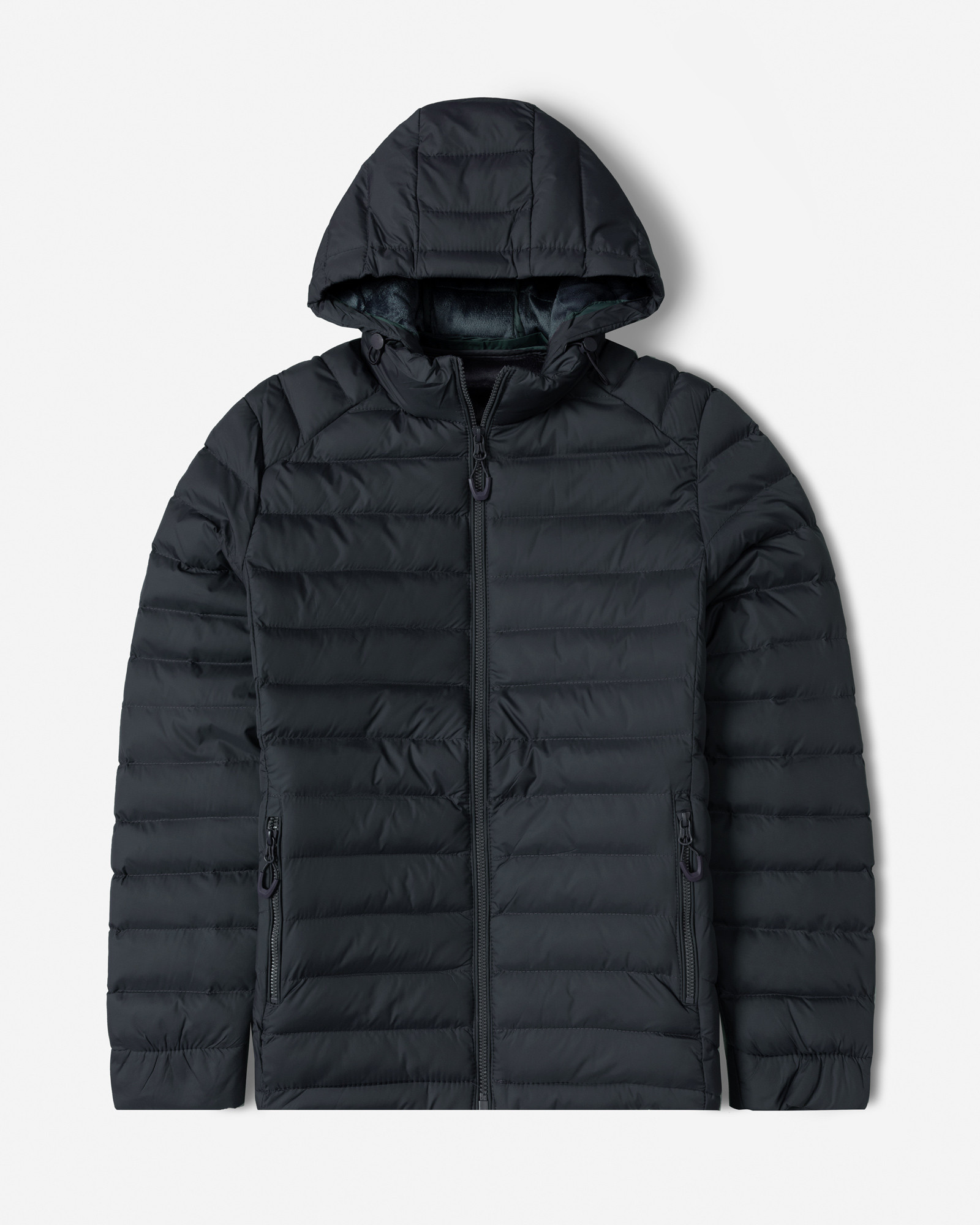 خرید و قیمت کاپشن مردانه کلاه دار سرمه ای 24416405