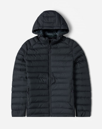 خرید و قیمت کاپشن مردانه کلاه دار سرمه ای 24416405