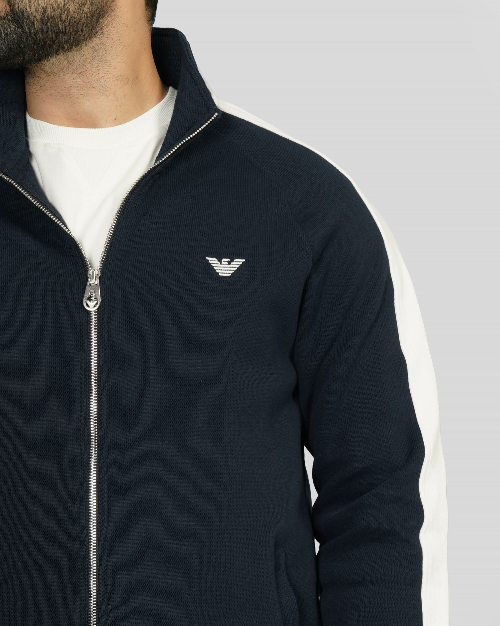 ست سویشرت و شلوار مردانه سرمه ای 84492130