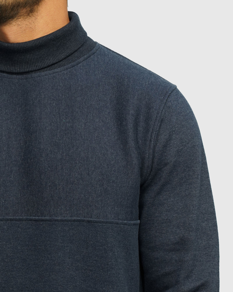 خرید و قیمت پلیور یقه اسکی مردانه سرمه ای 24479119