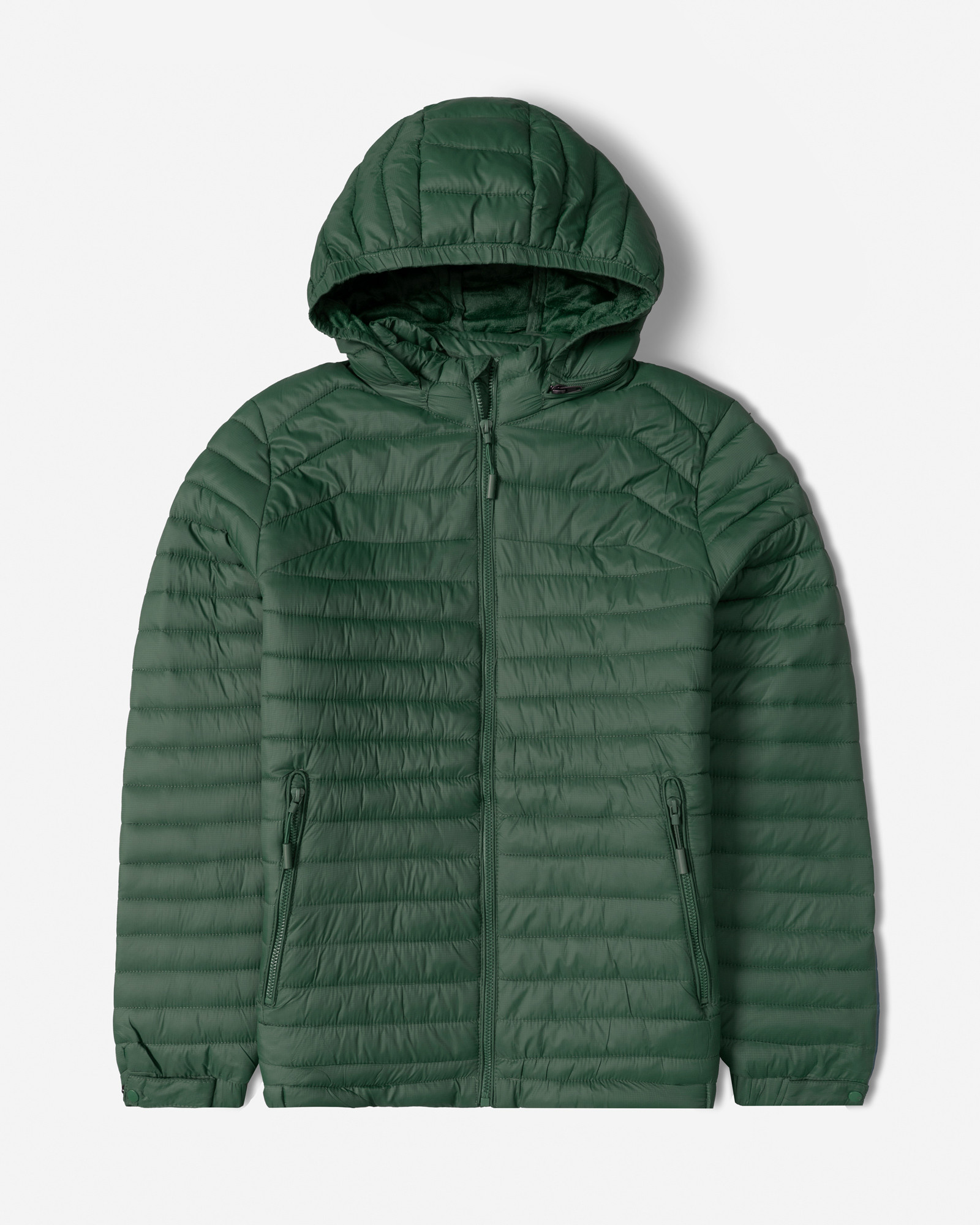 خرید و قیمت کاپشن مردانه کلاه دار سبز 24416407