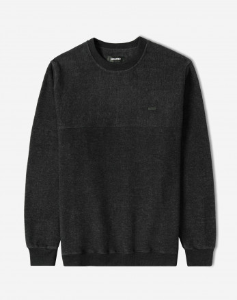 خرید و قیمت پلیور سلانیک مردانه یقه گرد ذغالی 24456160