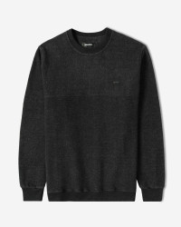 خرید و قیمت پلیور سلانیک مردانه یقه گرد ذغالی 24456160