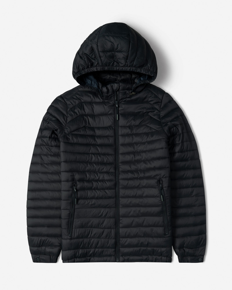 خرید و قیمت کاپشن مردانه کلاه دار سرمه ای 24416407