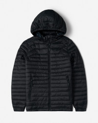 خرید و قیمت کاپشن مردانه کلاه دار سرمه ای 24416407