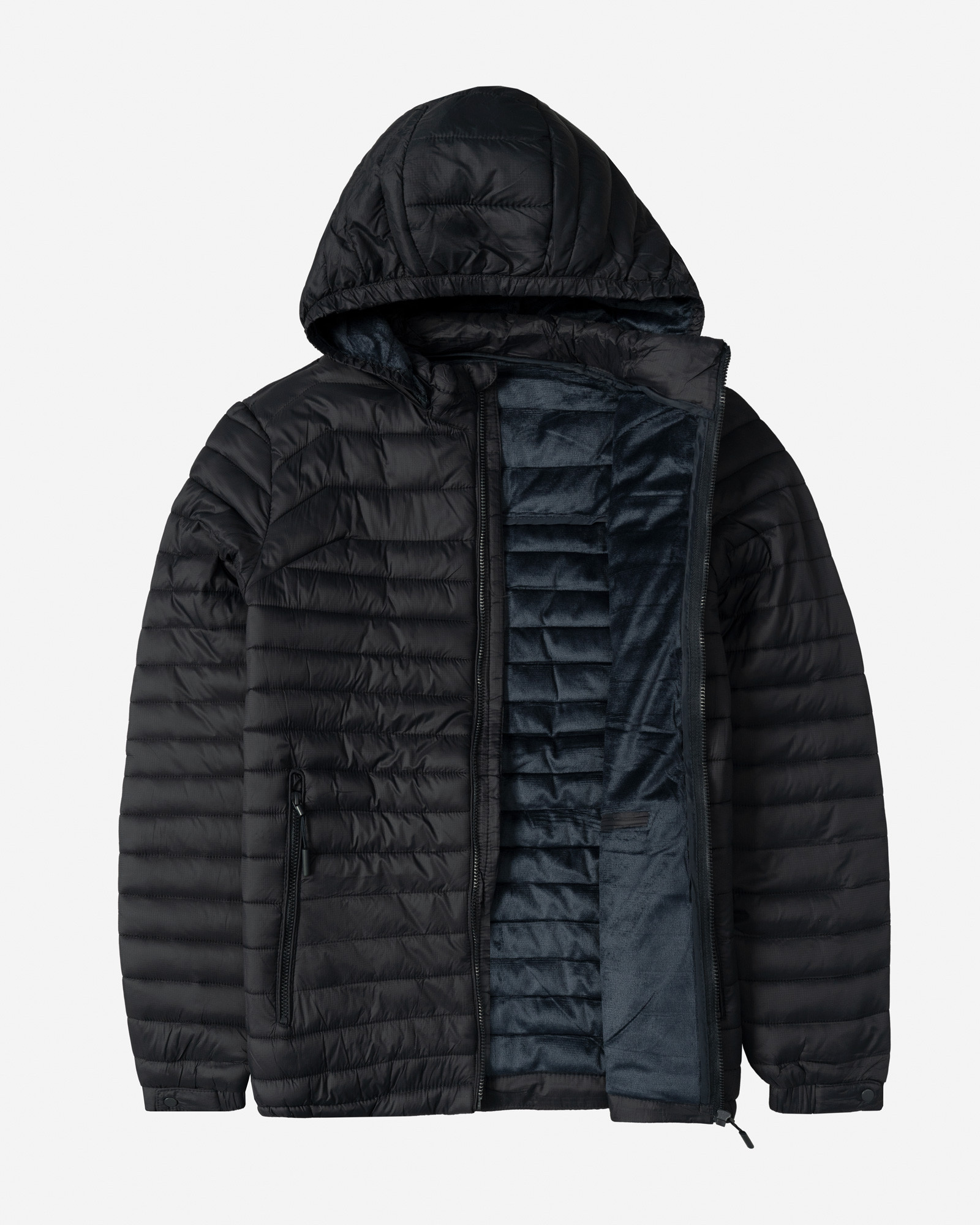 خرید و قیمت کاپشن مردانه کلاه دار سرمه ای 24416407