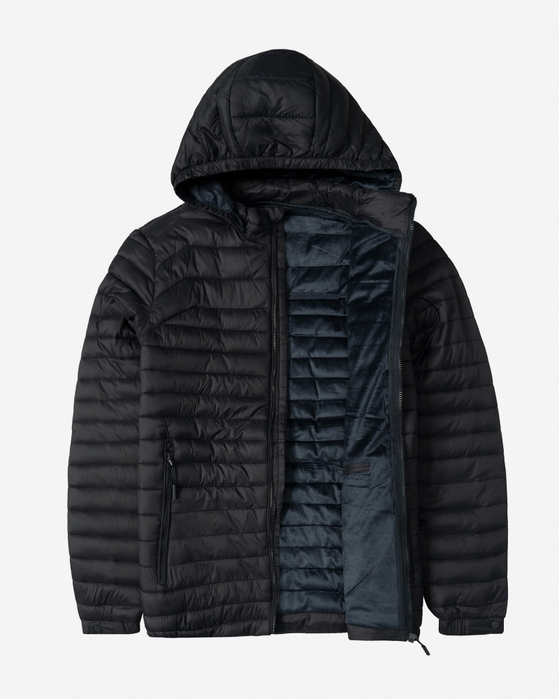 خرید و قیمت کاپشن مردانه کلاه دار سرمه ای 24416407