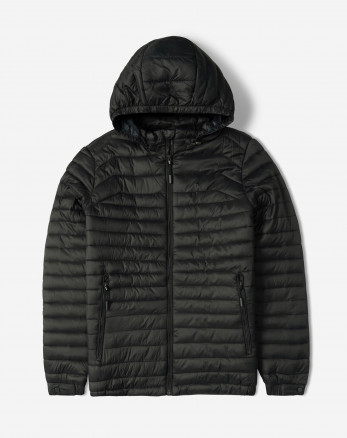 خرید و قیمت کاپشن مردانه کلاه دار مشکی 24416407