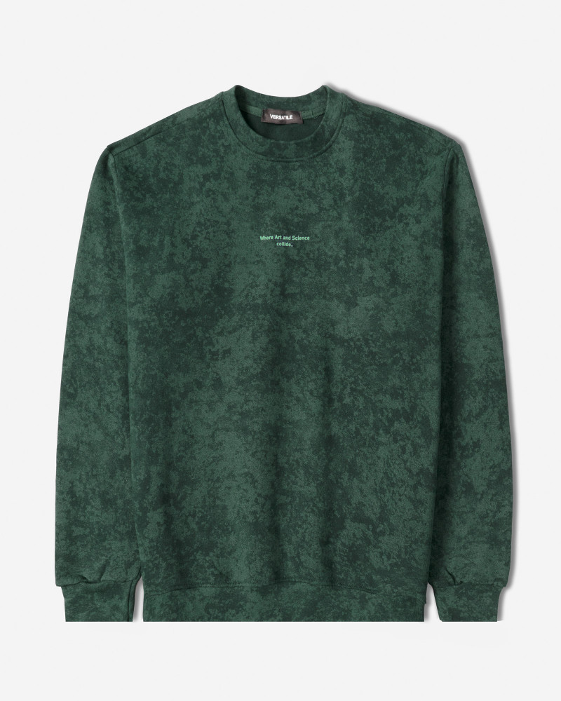 خرید و قیمت پلیور دورس یقه گرد مردانه سبز 24457288