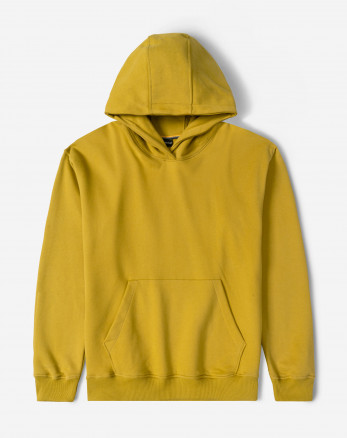 هودی کلاه دار ساده مردانه سبز فسفری 24471288 