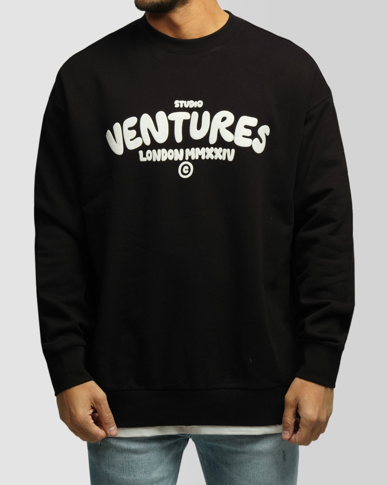 خرید و قیمت پلیور دورس یقه گرد مردانه مشکی 24357253