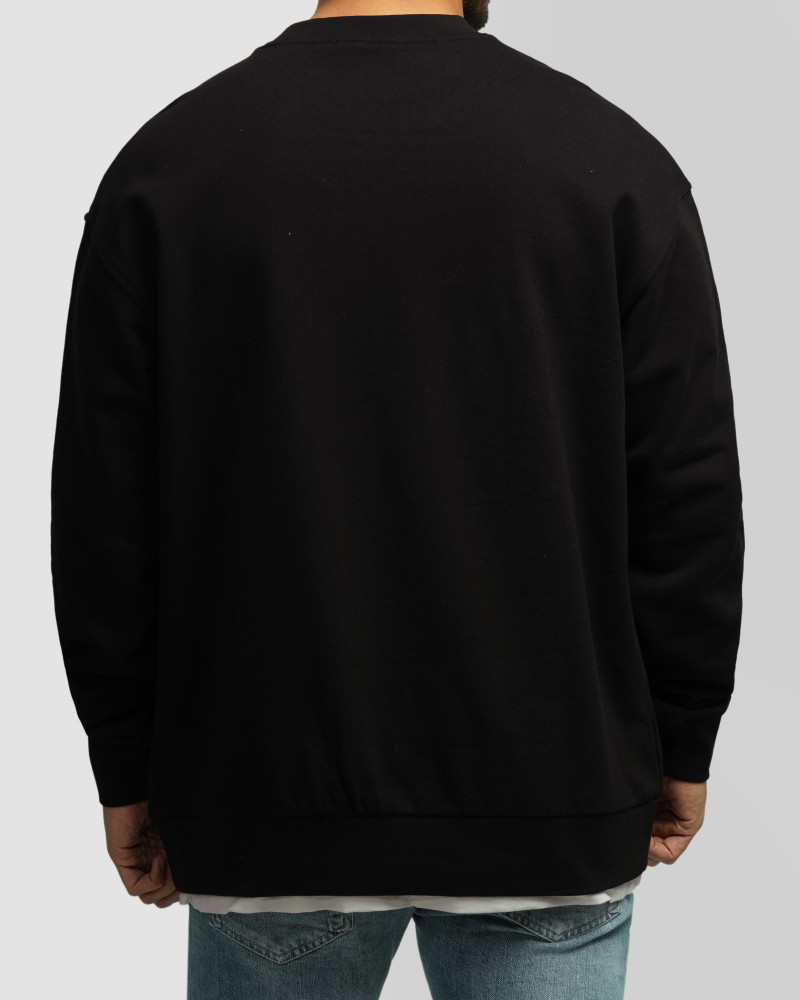 خرید و قیمت پلیور دورس یقه گرد مردانه مشکی 24357253