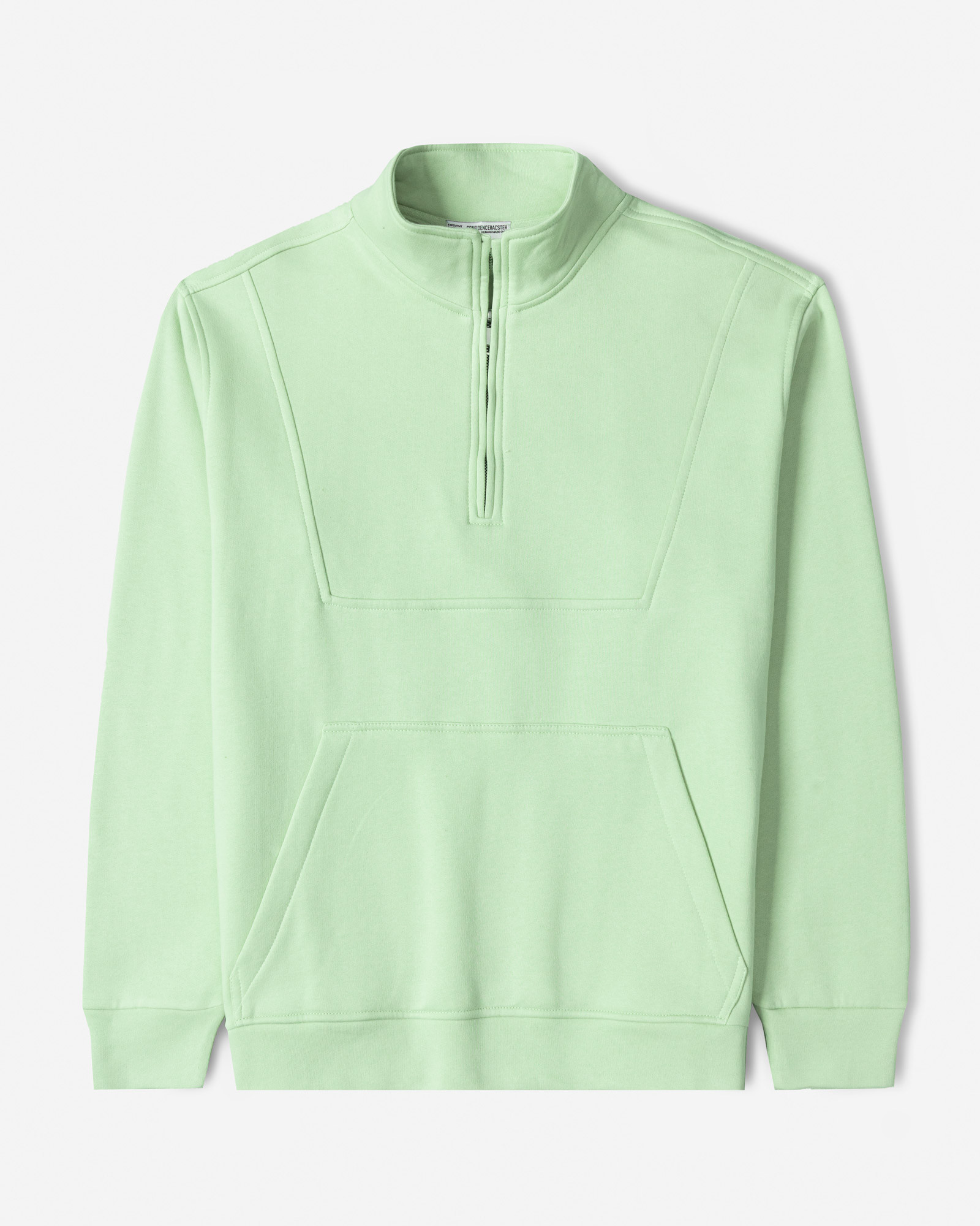 خرید و قیمت پلیور دورس نیم زیپ مردانه سبز روشن 24441140