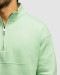 خرید و قیمت پلیور دورس نیم زیپ مردانه سبز روشن 24441140