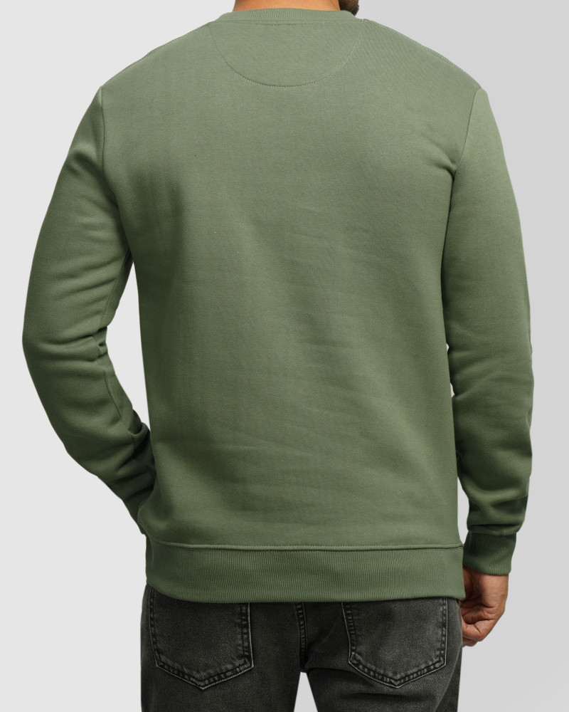 خرید و قیمت پلیور دورس یقه گرد مردانه سبز 24457280