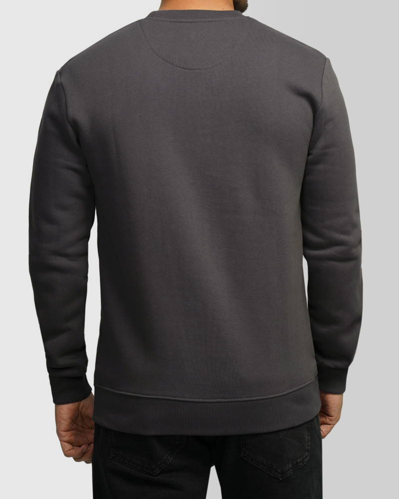 خرید و قیمت پلیور دورس یقه گرد مردانه خاکستری 24457280